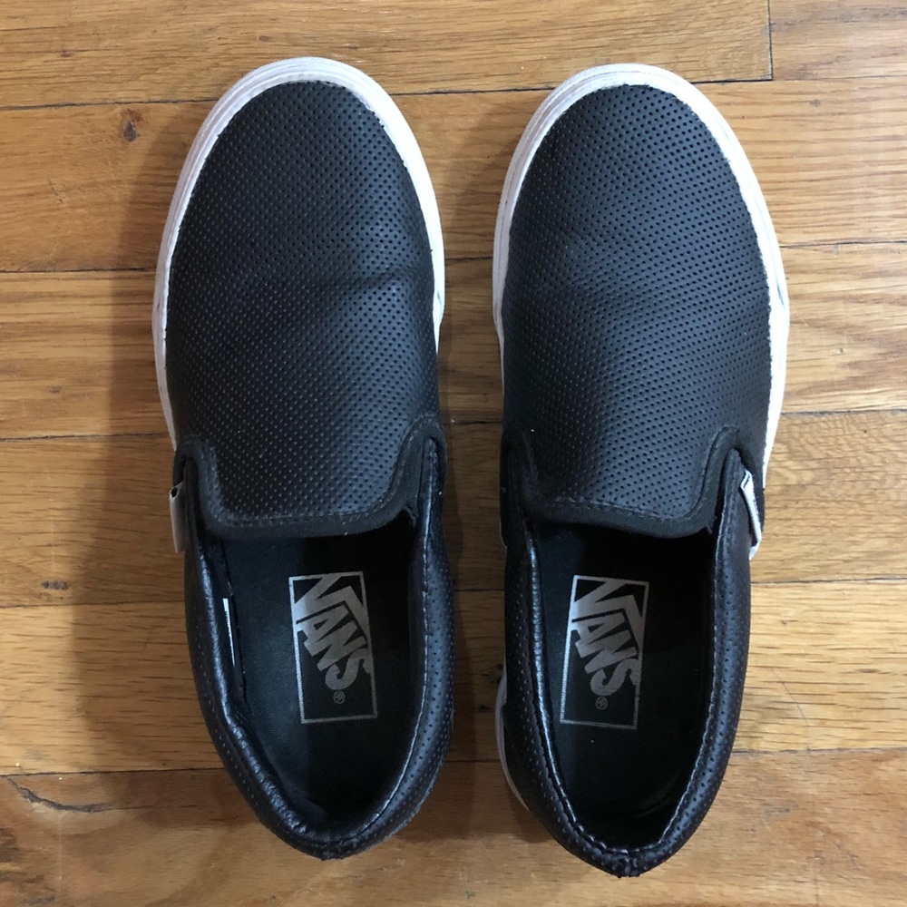 Vans Asher Perforated Slip-on Sneaker